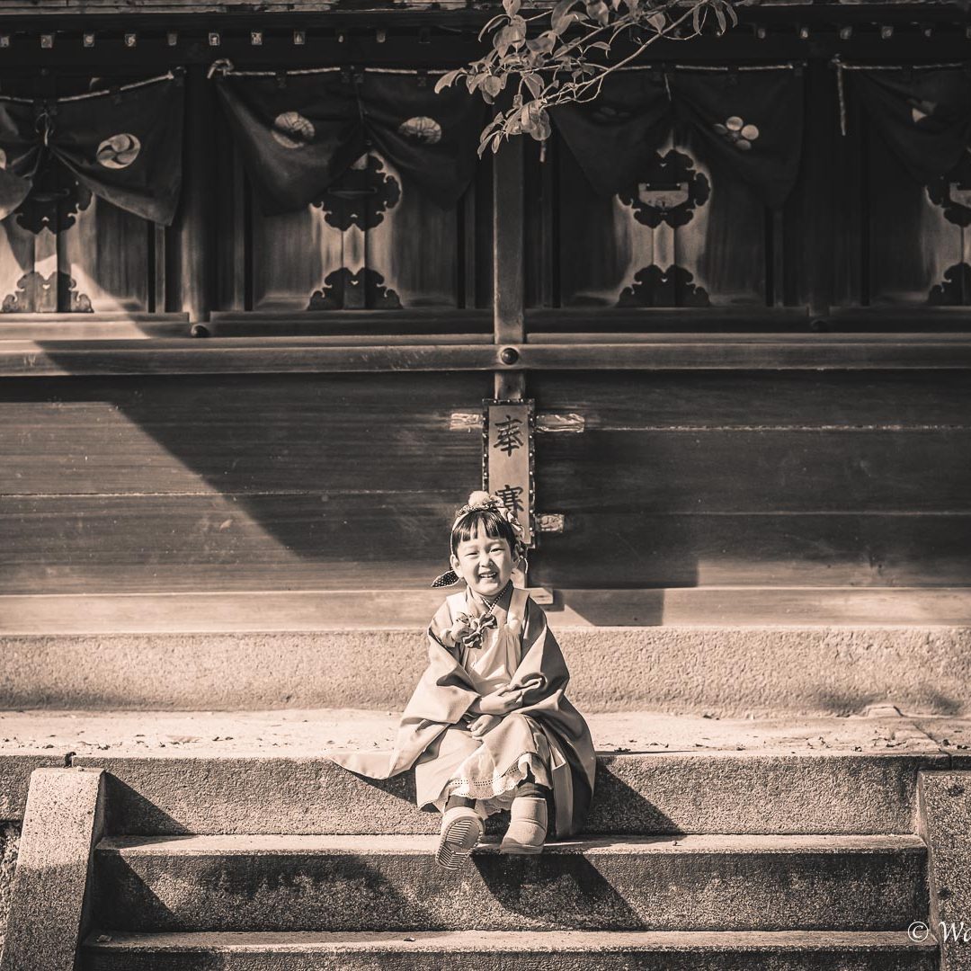 大阪七五三：原田神社