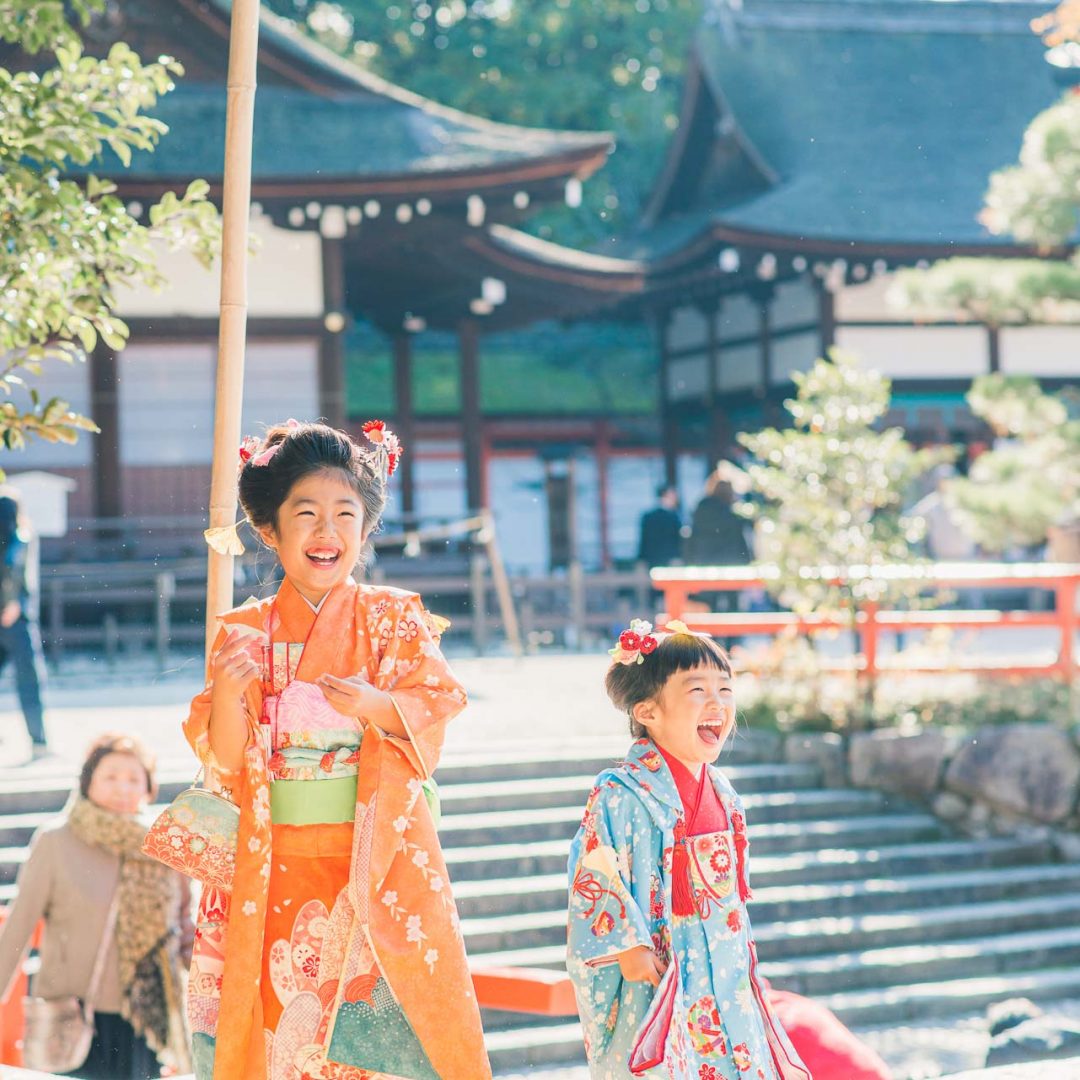 京都七五三：下鴨神社