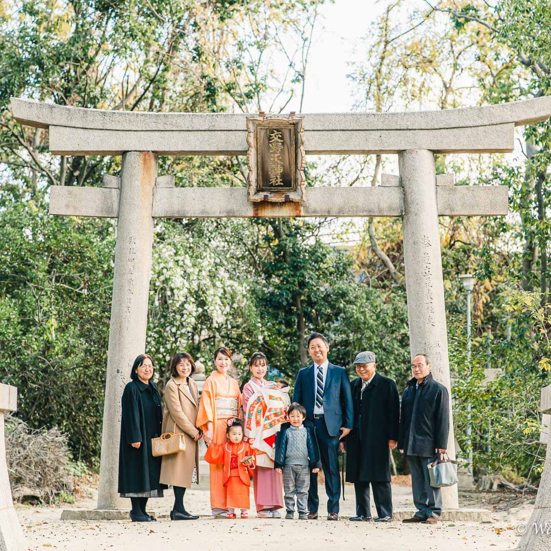 大阪七五三：交野神社