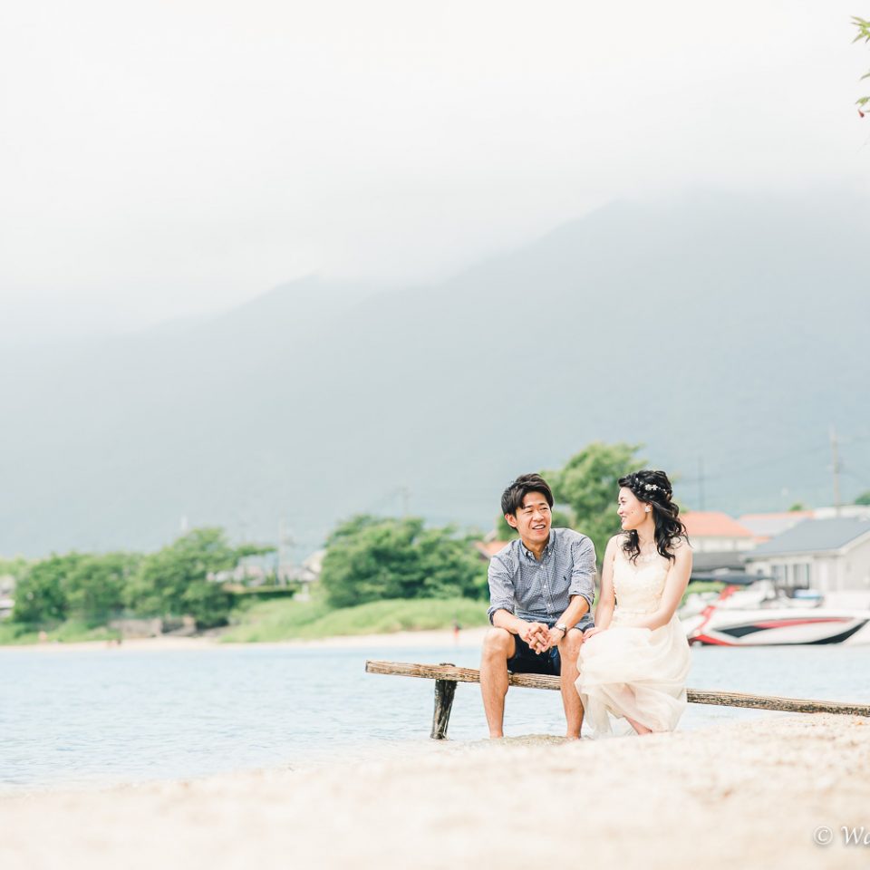 滋賀前撮り：琵琶湖