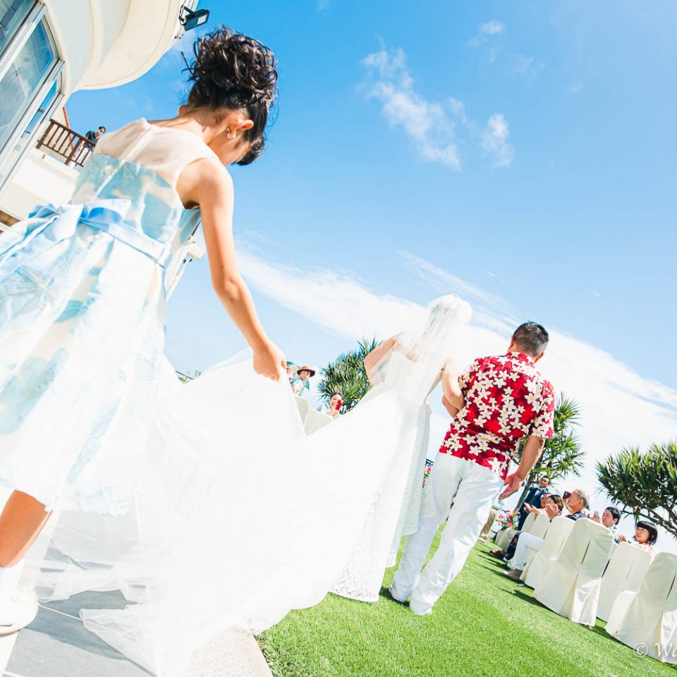 沖縄結婚式：カヌチャリゾート