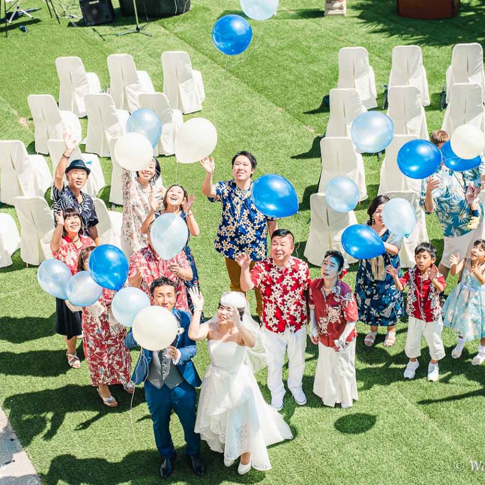 沖縄結婚式：カヌチャリゾート