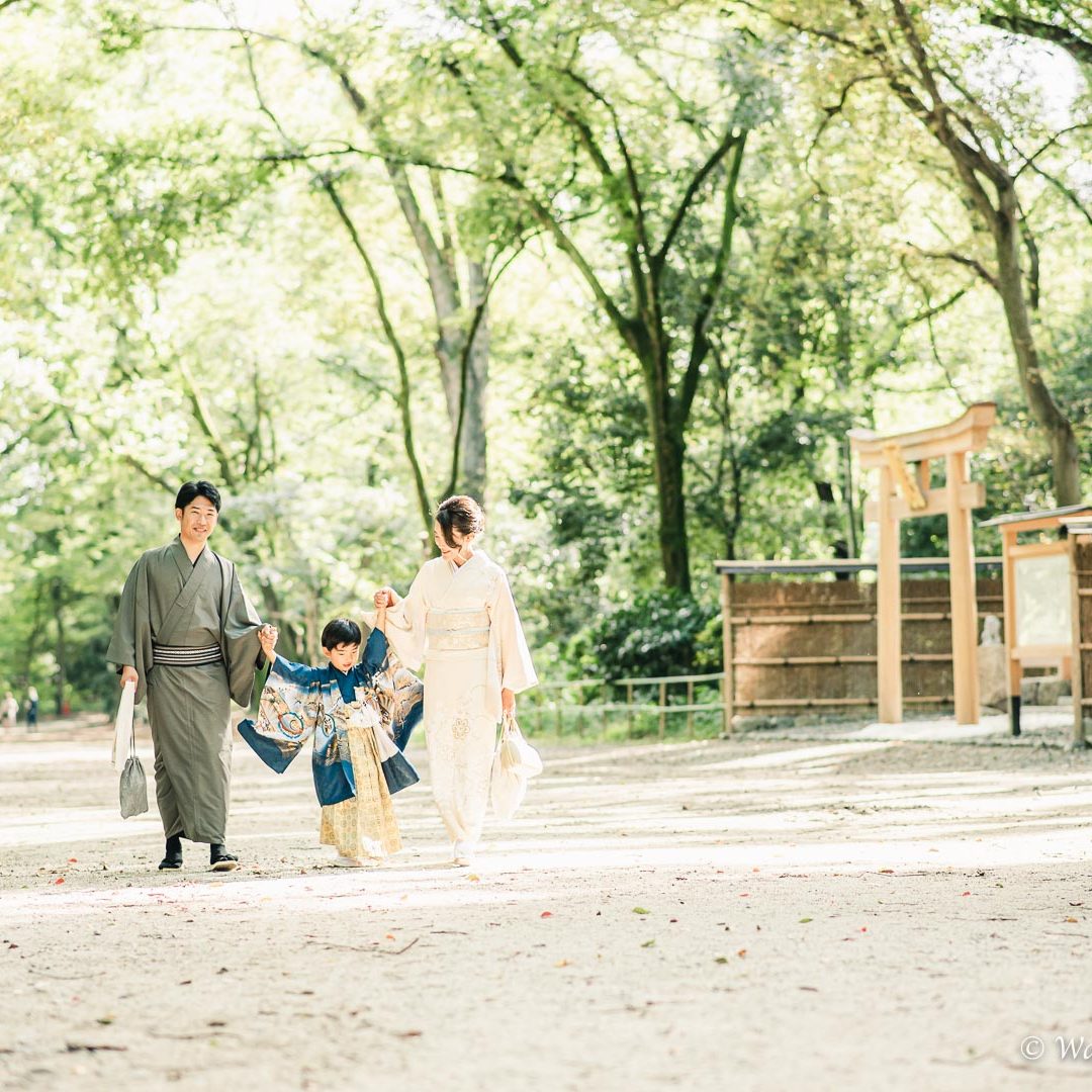 京都七五三：下鴨神社