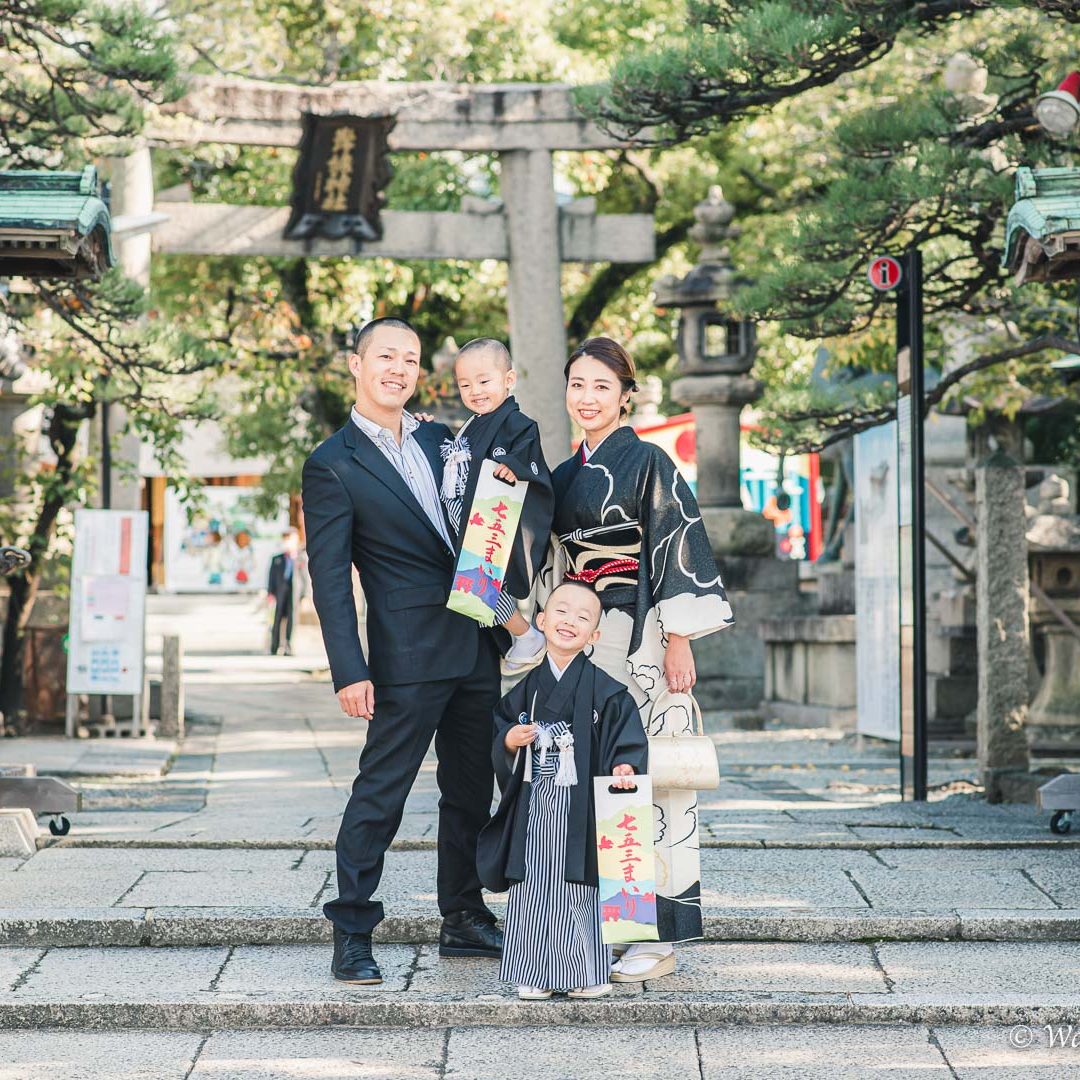 大阪七五三：岸城神社　岸和田城