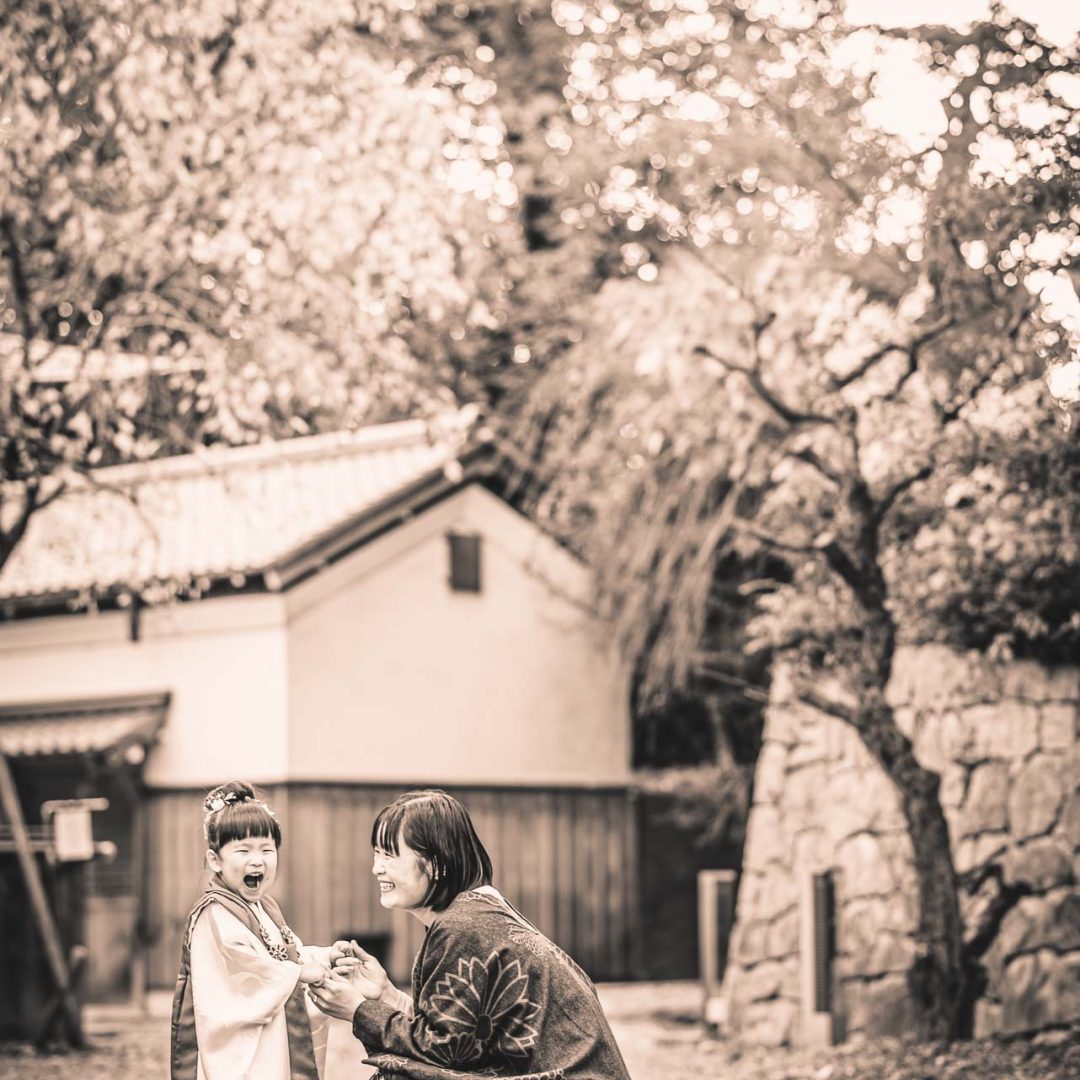 京都七五三：北野天満宮