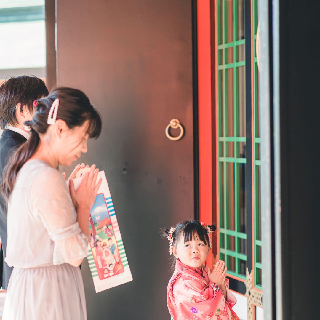 大阪七五三：豊中稲荷神社