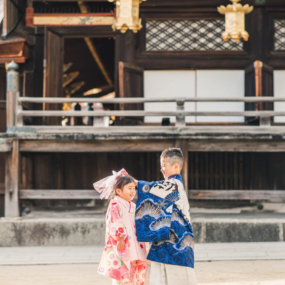 京都七五三：北野天満宮