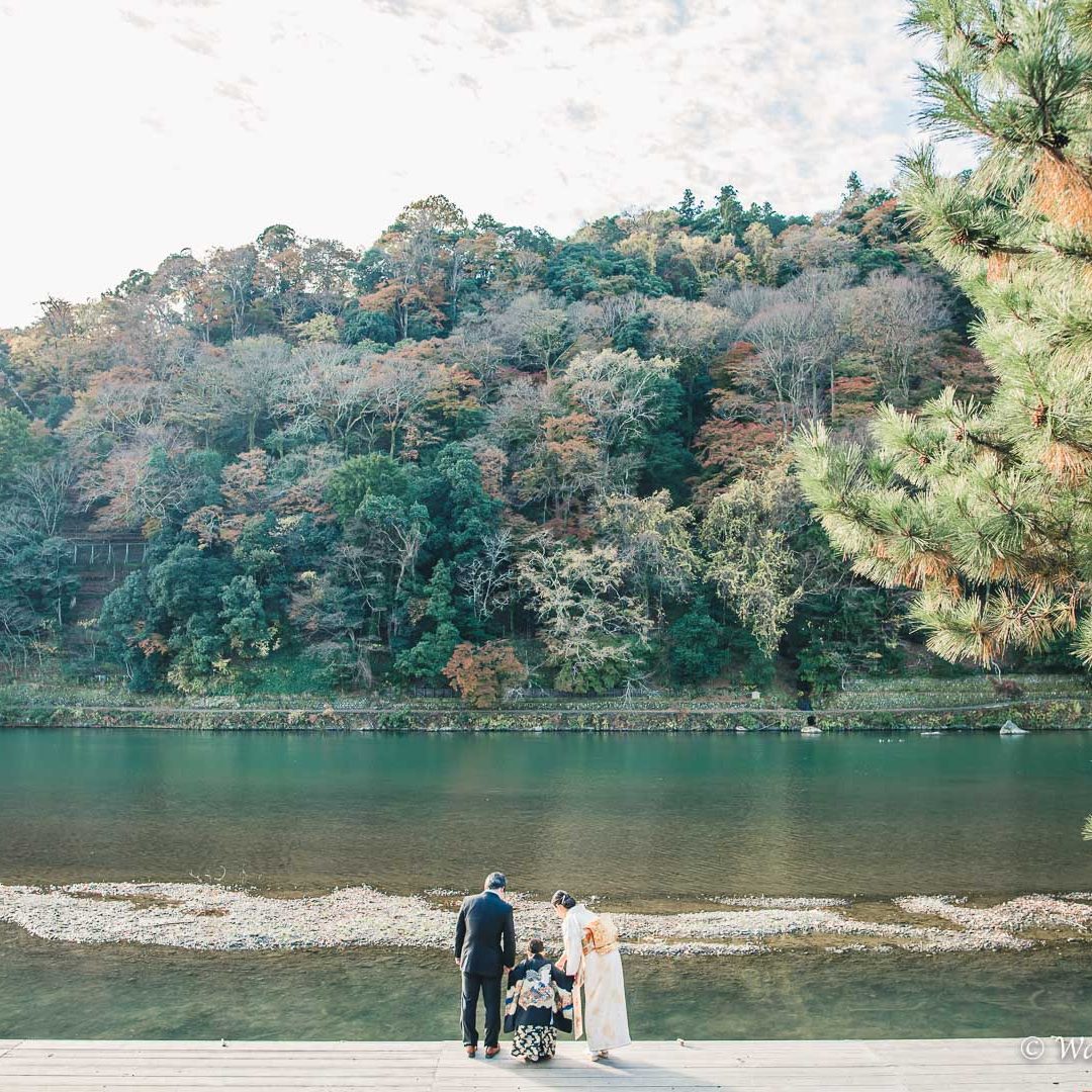 京都七五三：嵐山