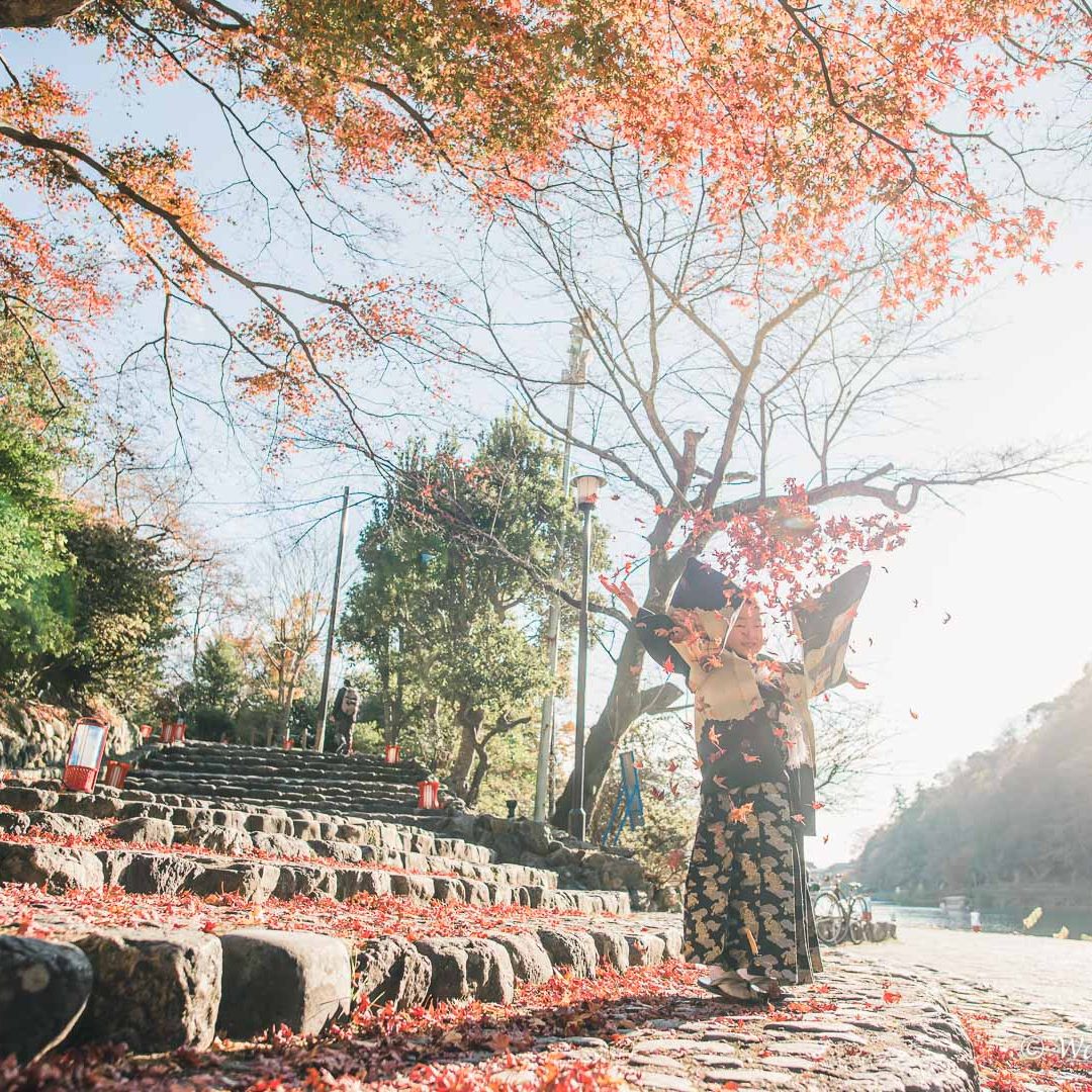 京都七五三：嵐山