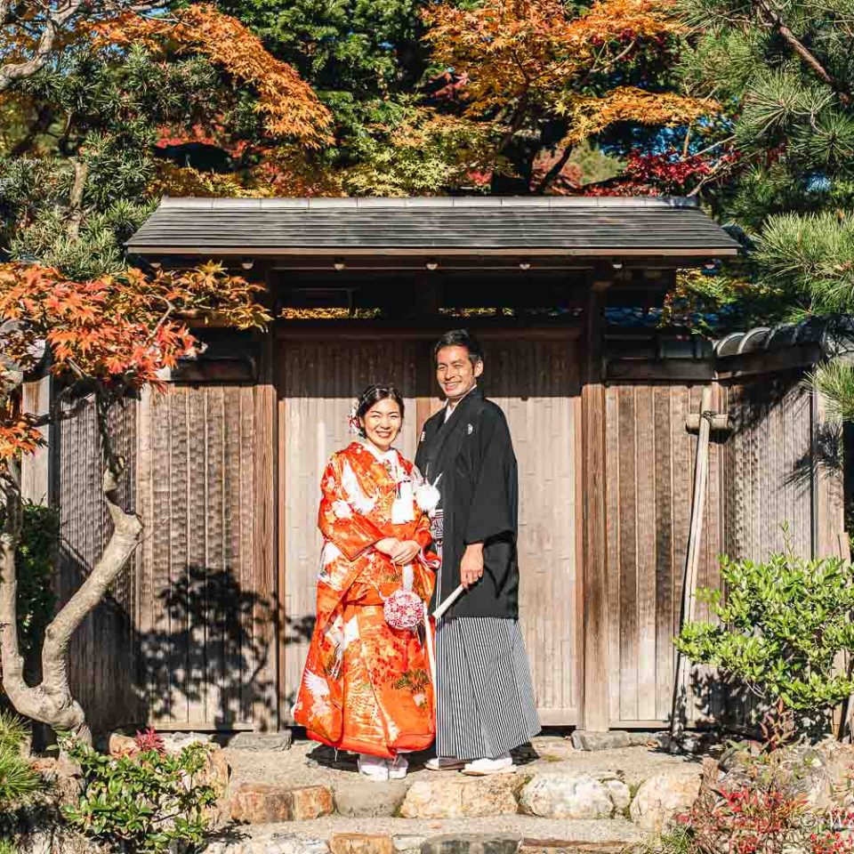 京都前撮り：洛西口　竹林の森　嵐山