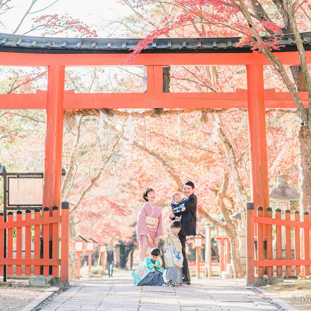京都七五三：大原野神社