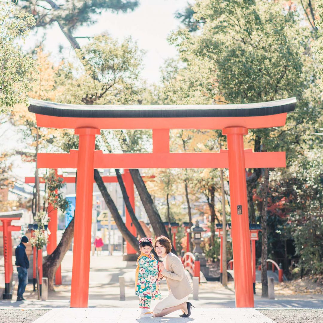 大阪七五三：豊中稲荷神社