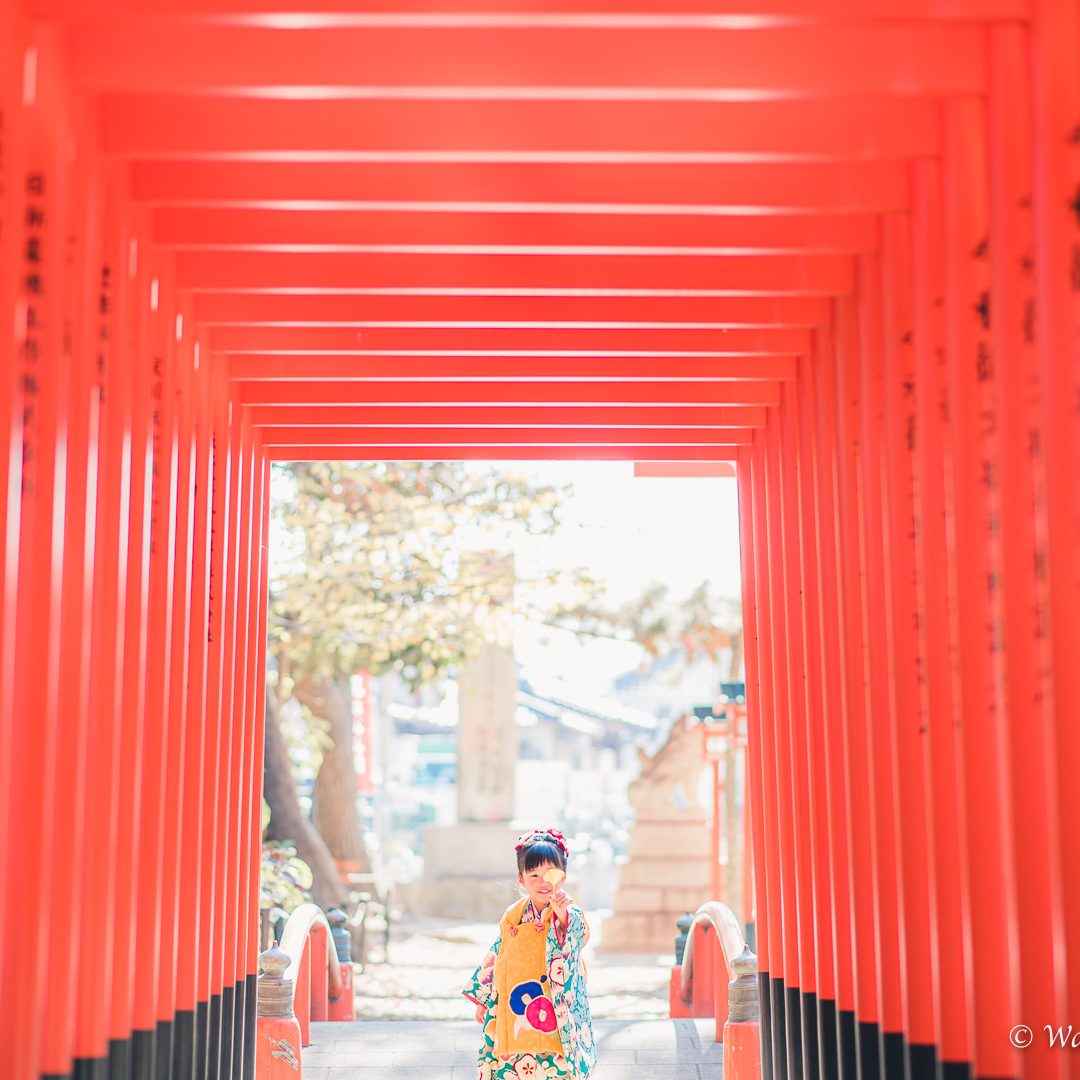 大阪七五三：豊中稲荷神社