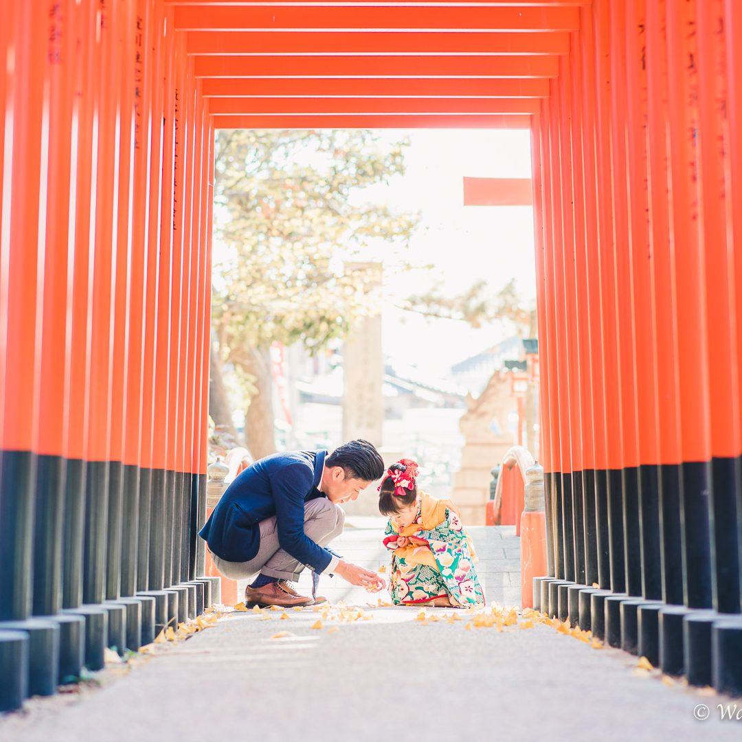 大阪七五三：豊中稲荷神社