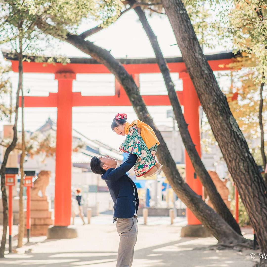 大阪七五三：豊中稲荷神社