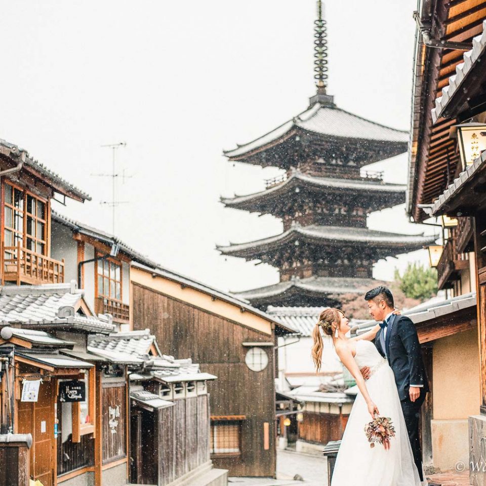 京都：東山　八坂五重塔　産寧坂　平安神宮　インクライン