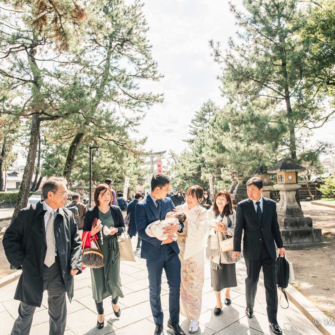 フォトギャラリーお宮参り Wasao Photography 京都前撮り 結婚式撮影 星空フォトウェデイング