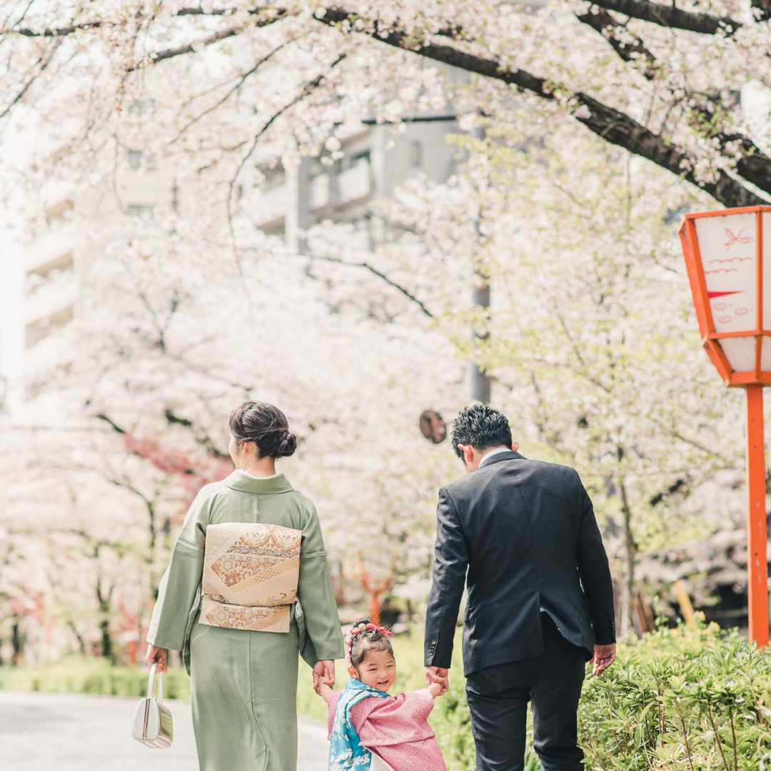 京都七五三：鴨川周辺