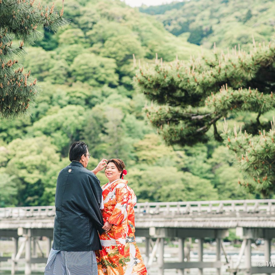 京都前撮り：嵐山