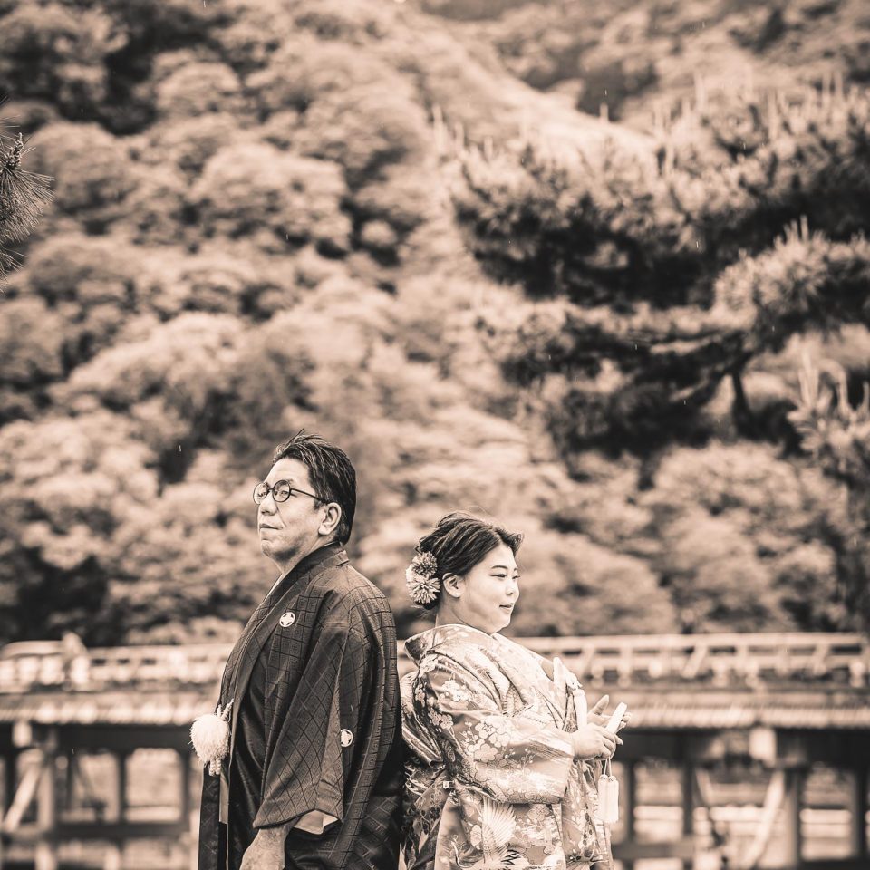 京都前撮り：嵐山