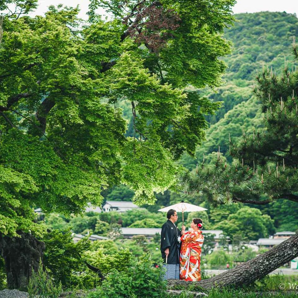 京都前撮り：嵐山