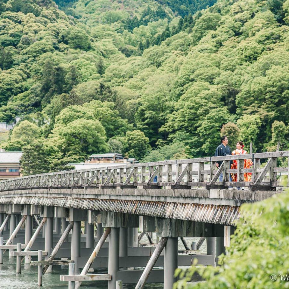 京都前撮り：嵐山