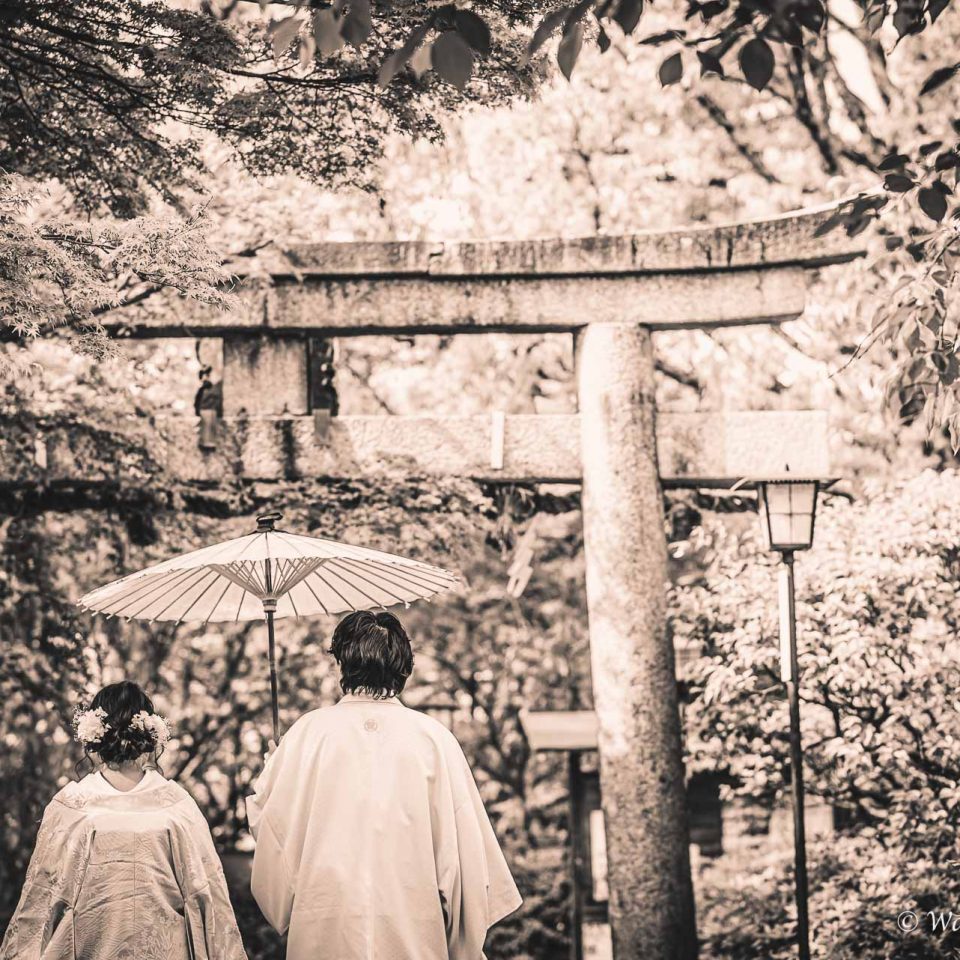 京都前撮り：長岡天満宮