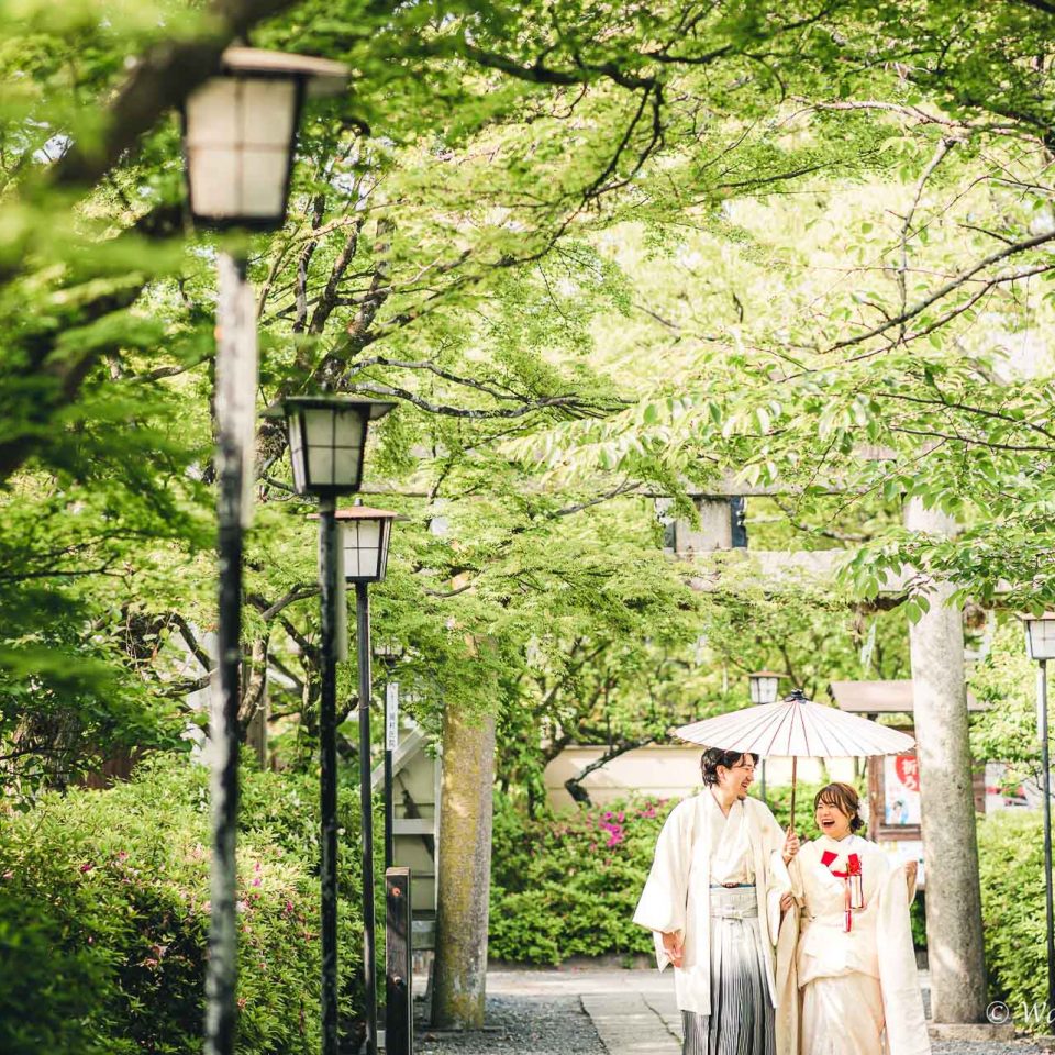京都前撮り：長岡天満宮
