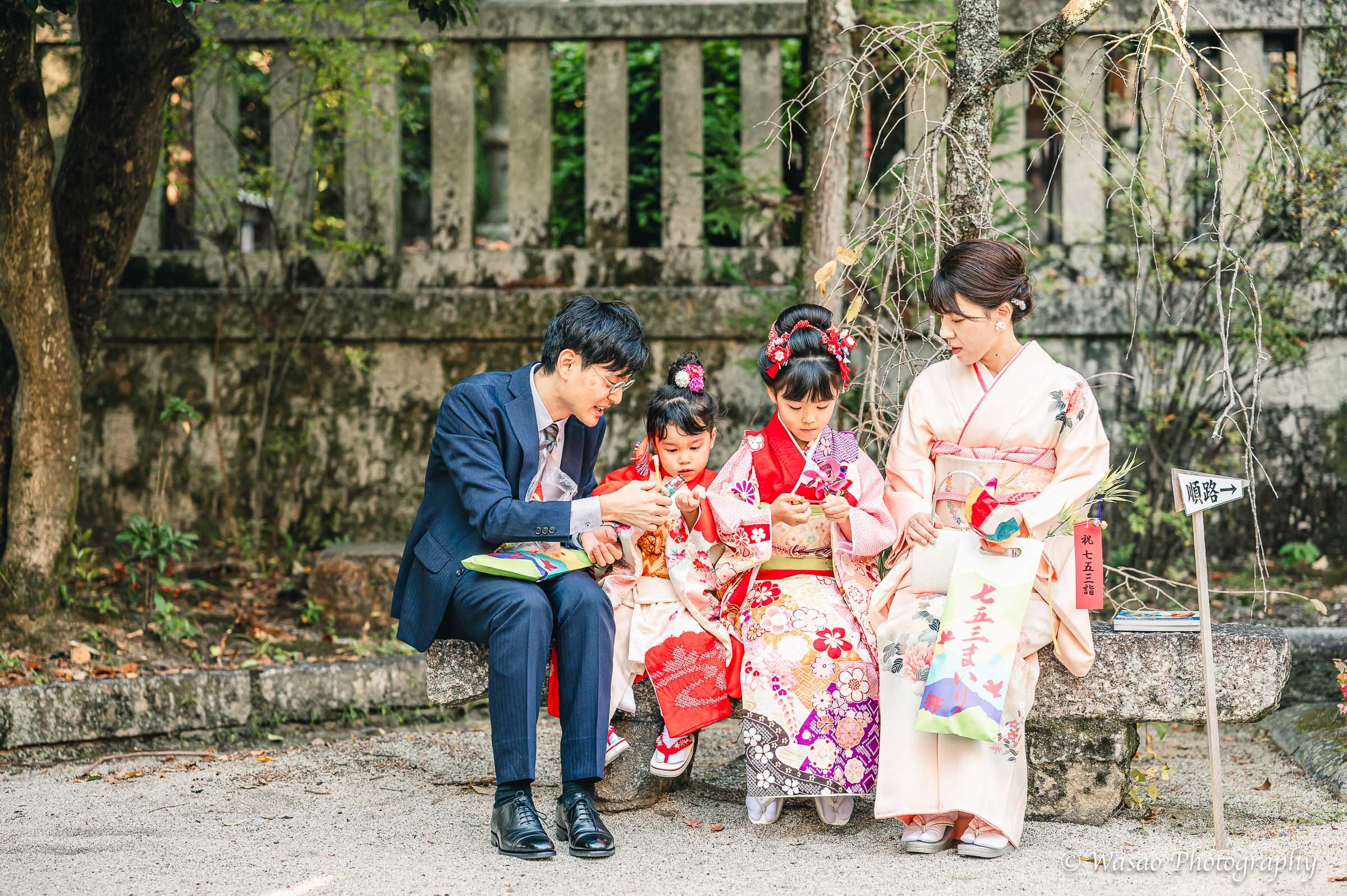 京都七五三：岡崎神社