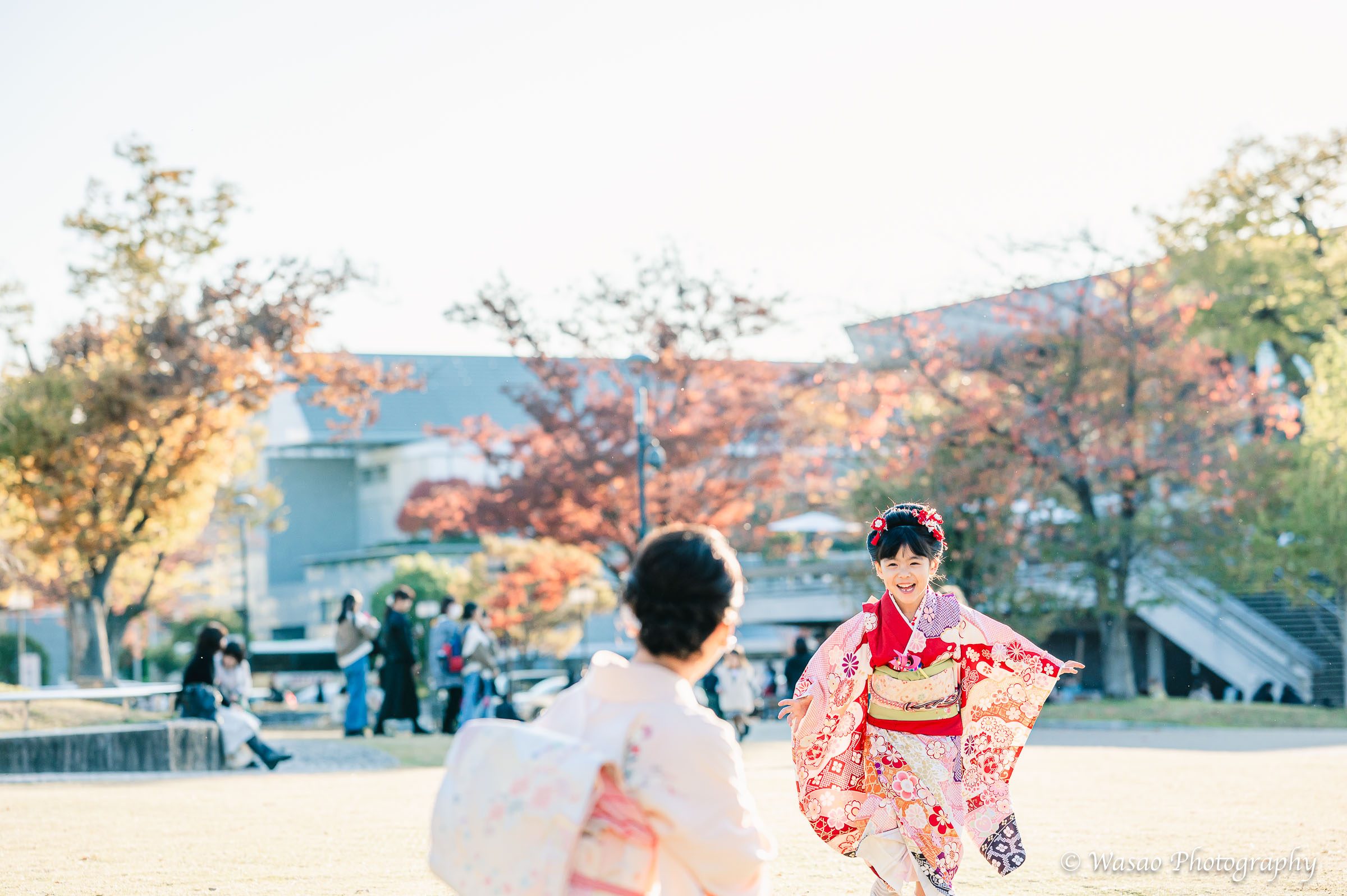 京都七五三：岡崎神社