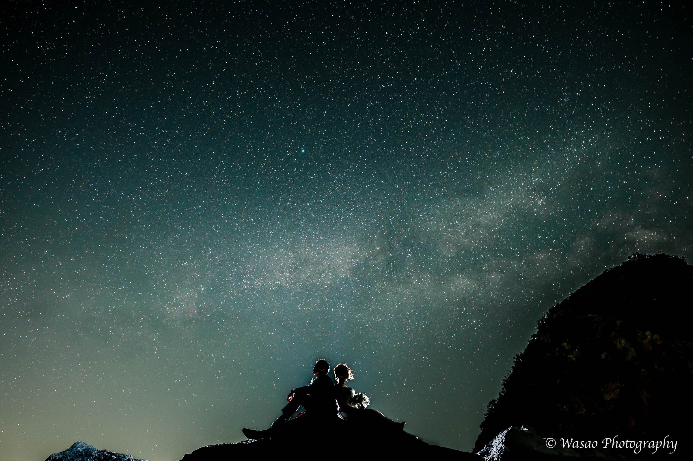 天の川・星空前撮り：和歌山