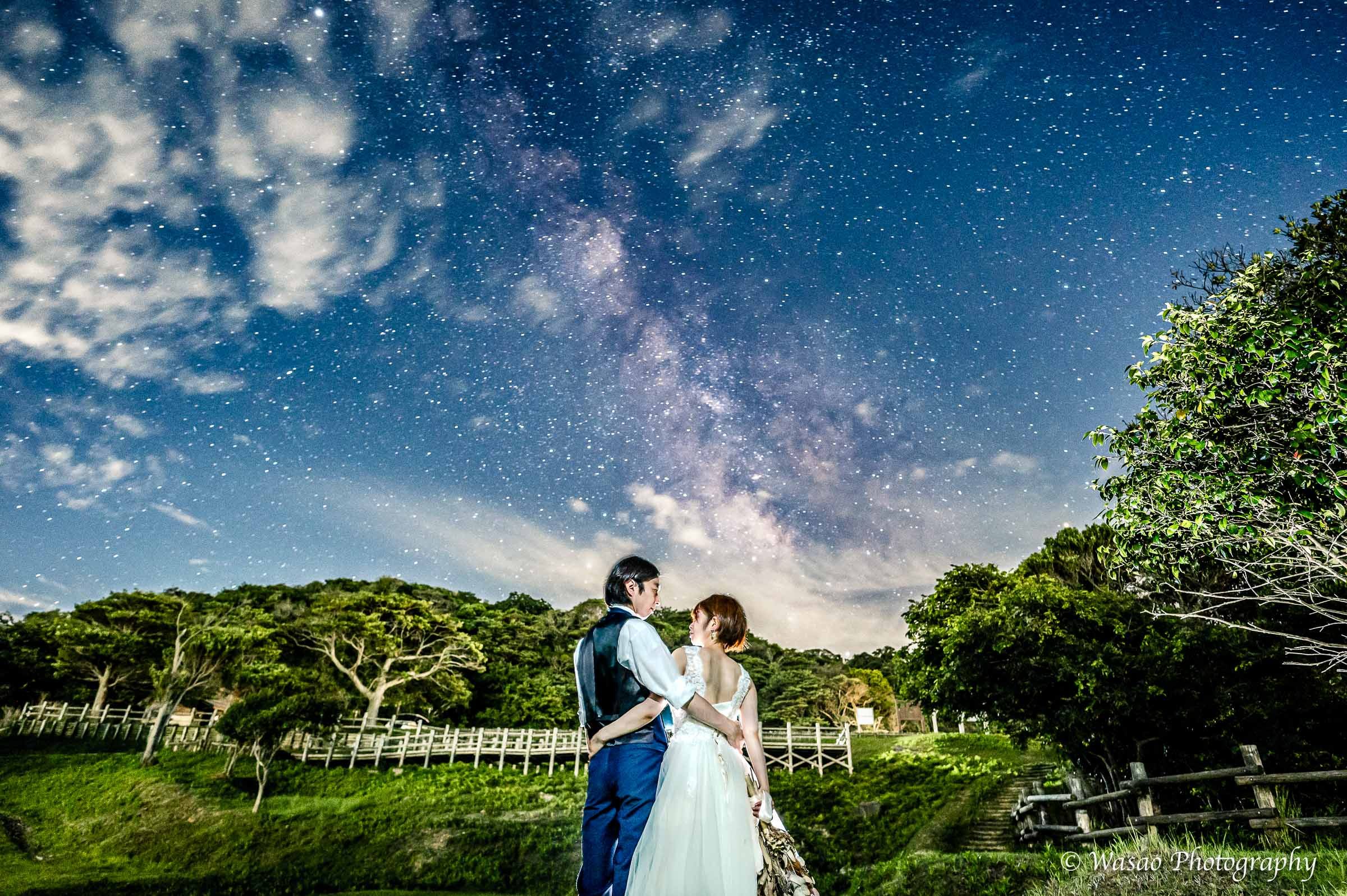 天の川・星空前撮り：京都