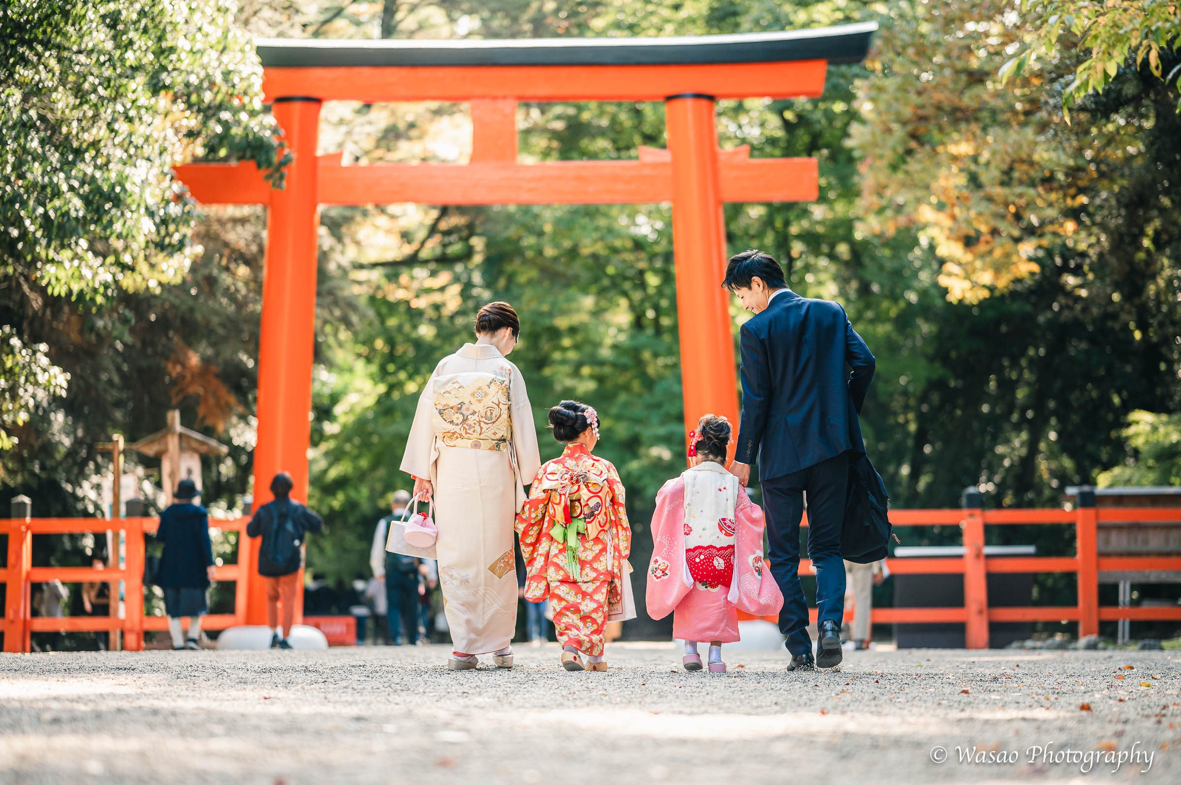 京都七五三：下鴨神社