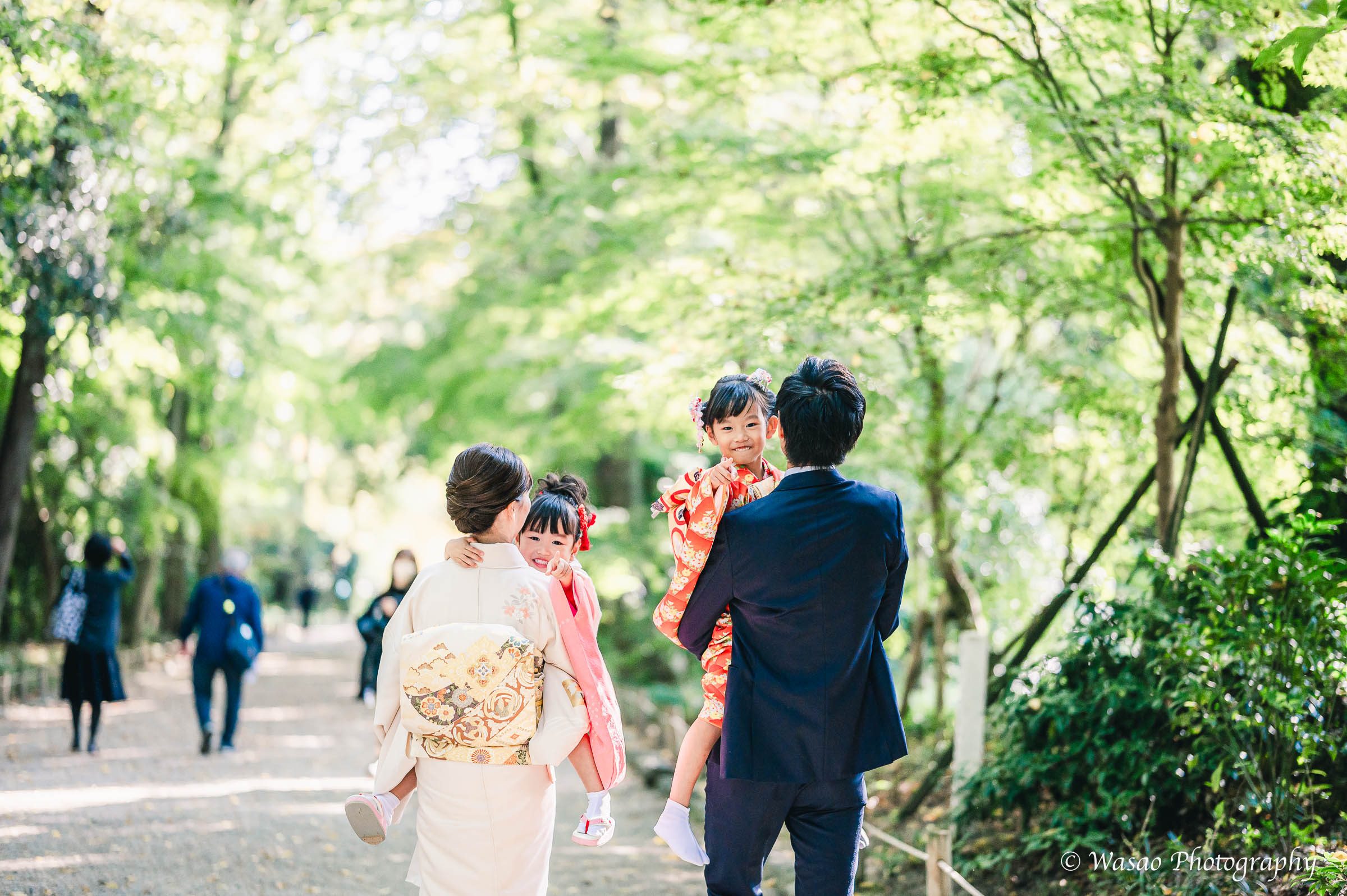 京都七五三：下鴨神社