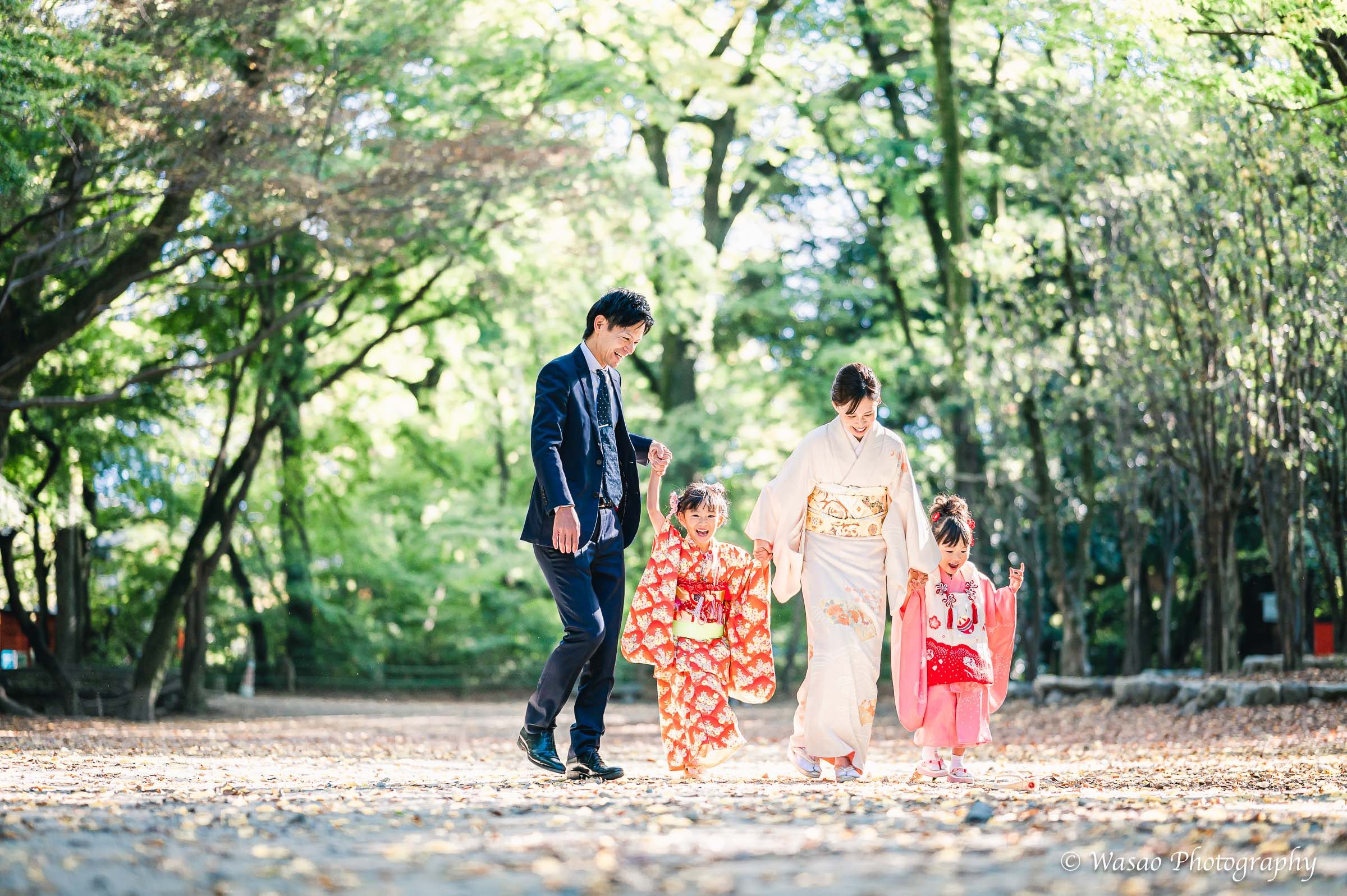 京都七五三：下鴨神社