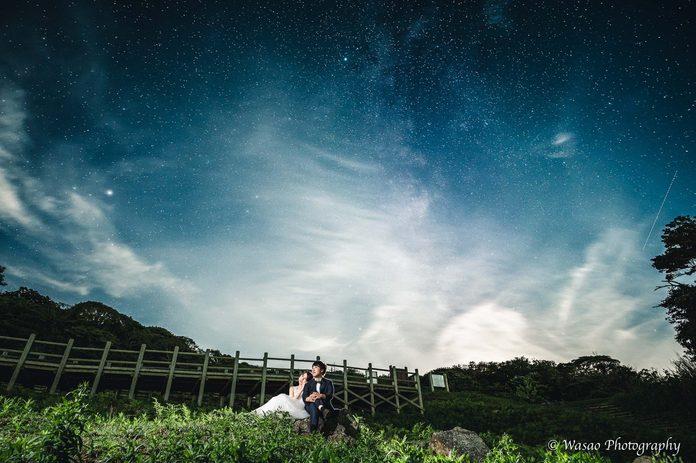 天の川・星空前撮り：京都