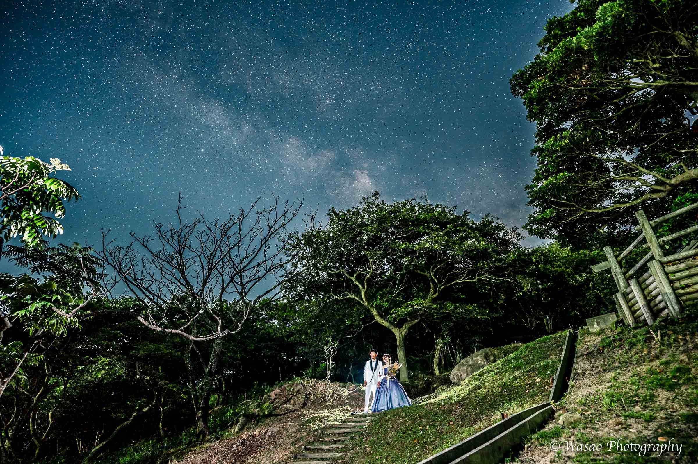 天の川・星空前撮り：京都