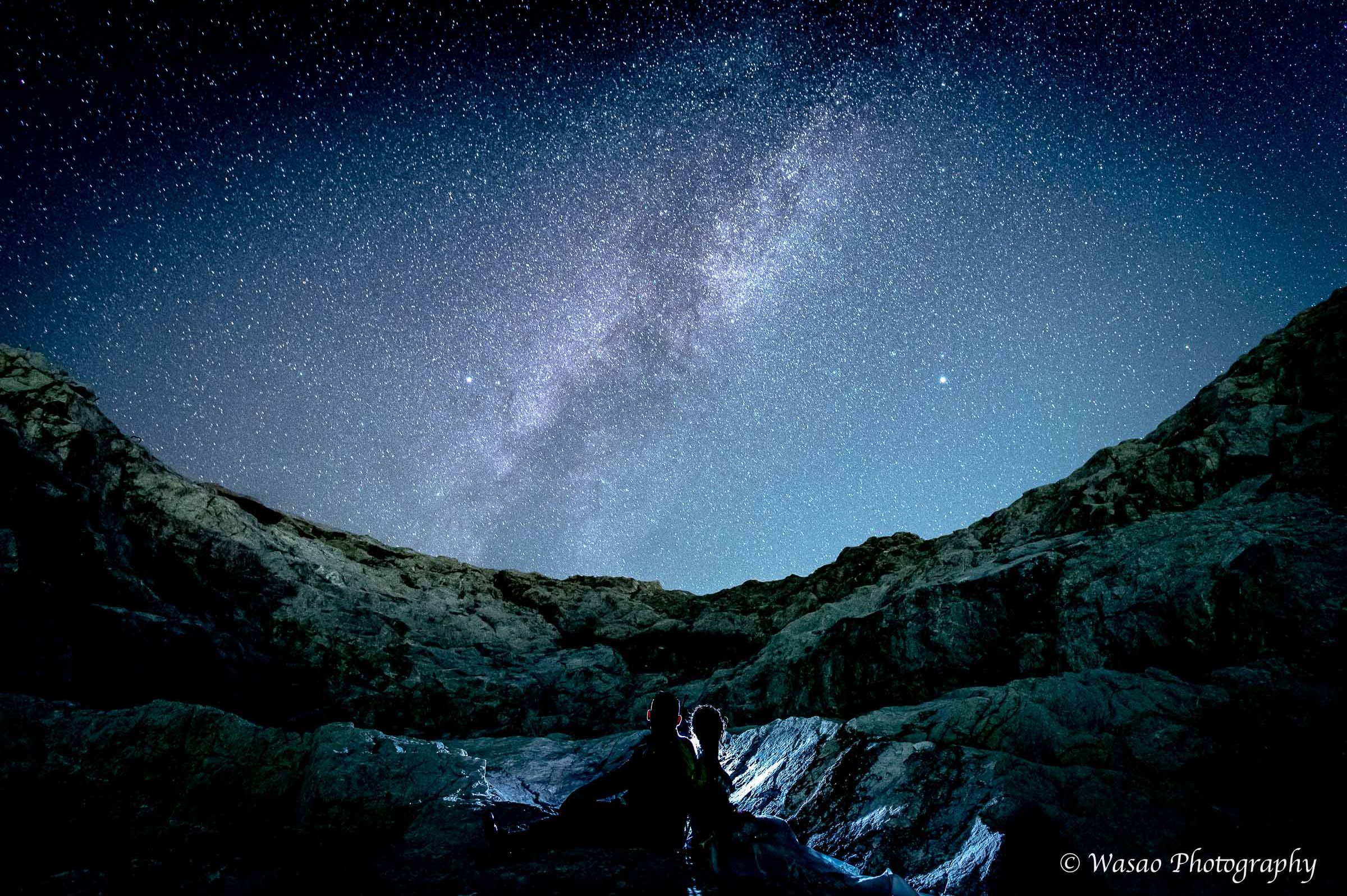 天の川・星空前撮り：和歌山