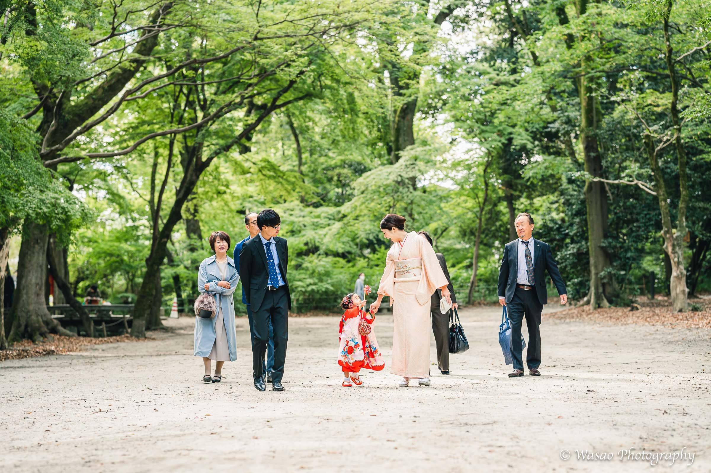 京都七五三：下鴨神社